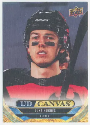 2024-25 UPPER DECK - LUKE HUGHES #C-44 UD CANVAS
