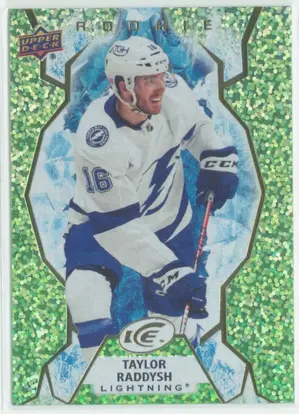 2021-22 UPPER DECK ICE - TAYLOR RADDYSH #132 ROOKIE GREEN