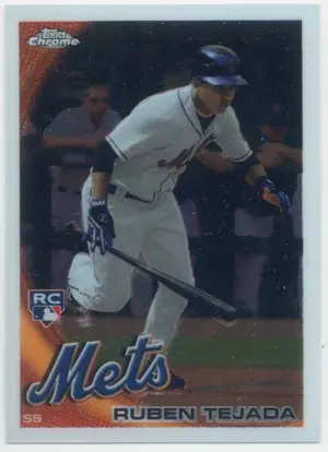 2010 Topps Chrome - Ruben Tejada #201 RC