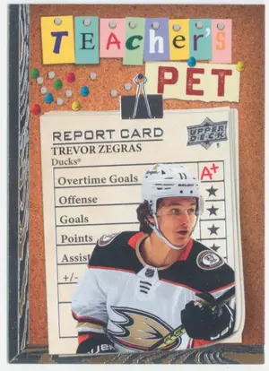 2023-24 UPPER DECK - TREVOR ZEGRAS #TP-26 TEACHER'S PET