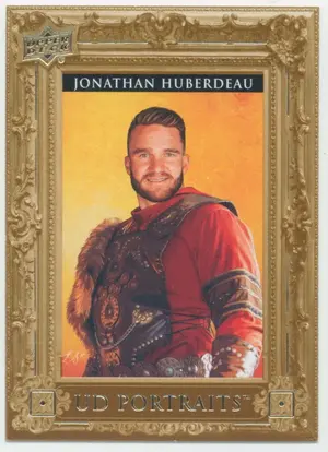 2023-24 UPPER DECK - JONATHAN HUBERDEAU #P23 UD PORTRAITS