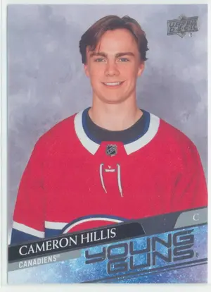 2020-21 UPPER DECK EXTENDED - CAMERON HILLIS #705 YOUNG GUNS