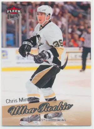 2008-09 FLEER ULTRA - CHRIS MINARD #248 ROOKIE