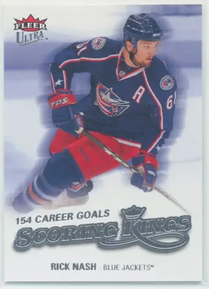 2008-09 FLEER ULTRA - RICK NASH #SK13 SCORING KINGS