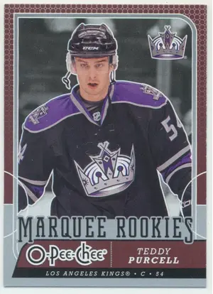 2008-09 O-PEE-CHEE - TEDDY PURCELL #526 MARQUEE ROOKIES
