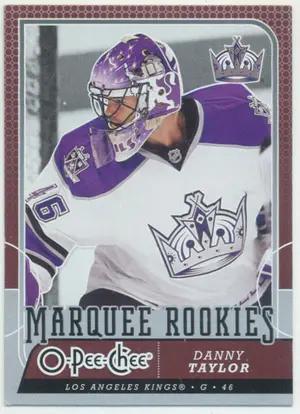 2008-09 O-PEE-CHEE - DANNY TAYLOR #527 MARQUEE ROOKIES