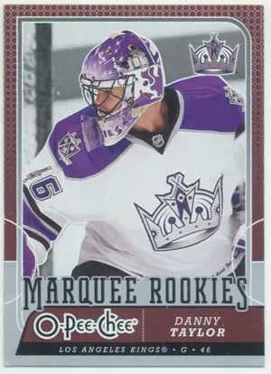 2008-09 O-PEE-CHEE - DANNY TAYLOR #527 MARQUEE ROOKIES