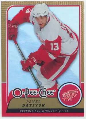2008-09 O-PEE-CHEE - PAVEL DATSYUK #251 RAINBOW FOIL