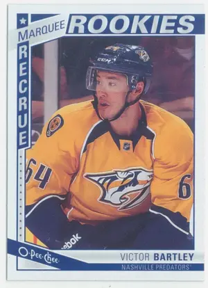 2013-14 O-PEE-CHEE - VICTOR BARTLEY #533 MARQUEE ROOKIES