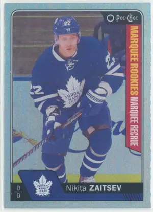 2016-17 O-PEE-CHEE - NIKITA ZAITSEV #680 MARQUEE ROOKIES RAINBOW FOIL