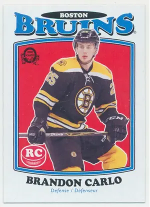 2016-17 O-PEE-CHEE - BRANDON CARLO #703 MARQUEE ROOKIES RETRO