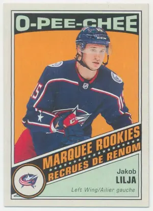 2019-20 O-PEE-CHEE - JAKOB LILJA #637 MARQUEE ROOKIES RETRO