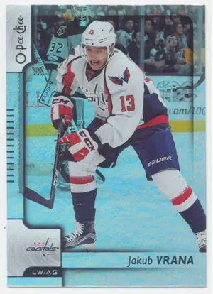 2017-18 O-PEE-CHEE - JAKUB VRANA #134 RAINBOW FOIL