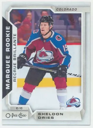 2018-19 O-PEE-CHEE - SHELDON DRIES #616 MARQUEE ROOKIE