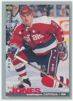 1995-96 COLLECTOR'S CHOICE - KEITH JONES #164 PLAYERS CLUB