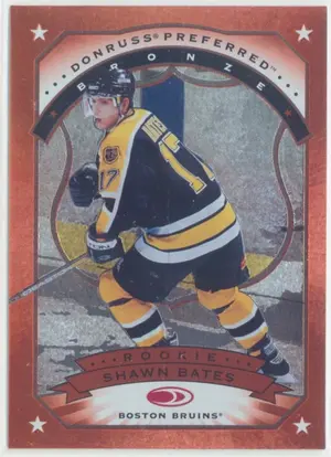1997-98 DONRUSS PREFERRED - SHAWN BATES #156 BRONZE ROOKIE