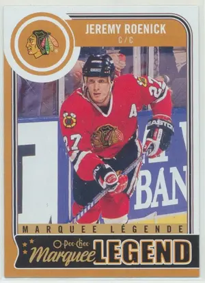 2014-15 O-PEE-CHEE - JEREMY ROENICK #566 MARQUEE LEGEND
