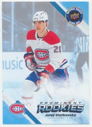 2023 NATIONAL HOCKEY CARD DAY CANADA - JURAJ SLAFKOVSKY #NHCD-1 PROMINENT ROOKIES