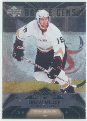 2007-08 BLACK DIAMOND - DREW MILLER #152 ROOKIE GEMS