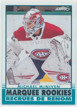 2020-21 O-PEE-CHEE - MICHAEL McNIVEN #630 MARQUEE ROOKIES RETRO