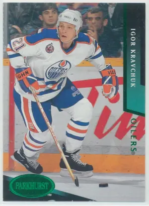 1993-94 PARKHURST - IGOR KRAVCHUK #65 EMERALD ICE