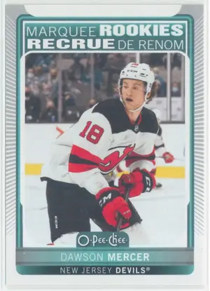 2021-22 O-PEE-CHEE - DAWSON MERCER #618 MARQUEE ROOKIES