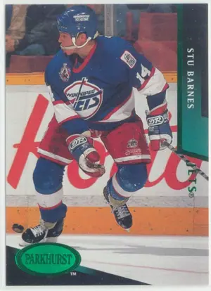 1993-94 PARKHURST - STU BARNES #226 EMERALD ICE
