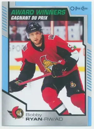 2020-21 O-PEE-CHEE - BOBBY RYAN #606 AWARD WINNERS BLUE