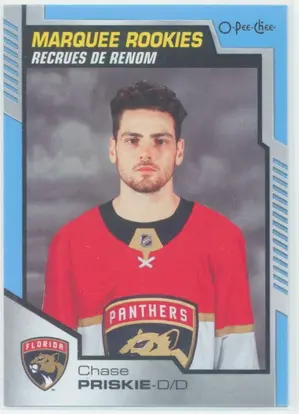 2020-21 O-PEE-CHEE - CHASE PRISKIE #616 MARQUEE ROOKIES BLUE