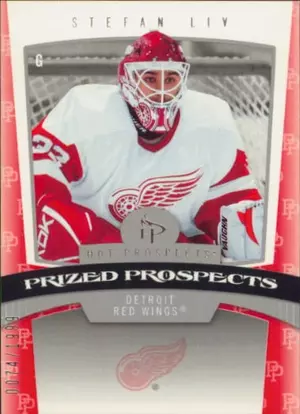 2006-07 HOT PROSPECTS - STEFAN LIV #155 PRIZED PROSPECTS 74/1999