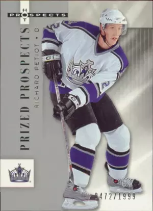 2005-06 HOT PROSPECTS - RICHARD PETIOT #141 PRIZED PROSPECTS 472/1999