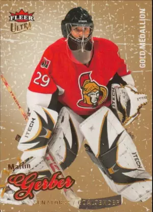 2008-09 FLEER ULTRA - MARTIN GERBER #66 GOLD MEDALLION