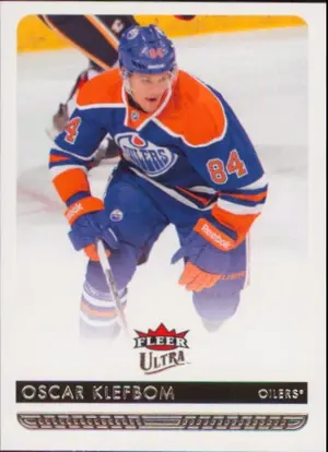 2014-15 FLEER ULTRA - OSCAR KLEFBOM #69 ROOKIE