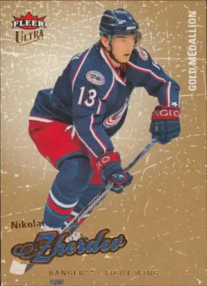 2008-09 FLEER ULTRA - NIKOLAI ZHERDEV #59 GOLD MEDALLION