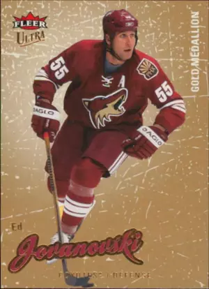 2008-09 FLEER ULTRA - ED JOVANOVSKI #179 GOLD MEDALLION