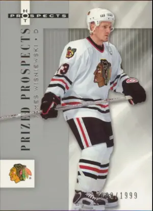 2005-06 HOT PROSPECTS - JAMES WISNIEWSKI #119 PRIZED PROSPECTS 900/1999