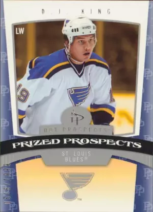 2006-07 HOT PROSPECTS - D.J. KING #177 PRIZED PROSPECTS 516/1999