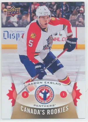 2015 NATIONAL HOCKEY CARD DAY CANADA - AARON EKBLAD #NHCD-8 CANADA'S ROOKIES