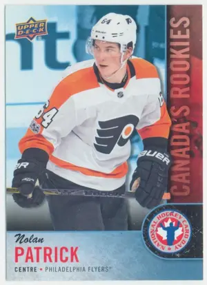 2018 NATIONAL HOCKEY CARD DAY CANADA - NOLAN PATRICK #CAN-1 CANADA'S ROOKIES