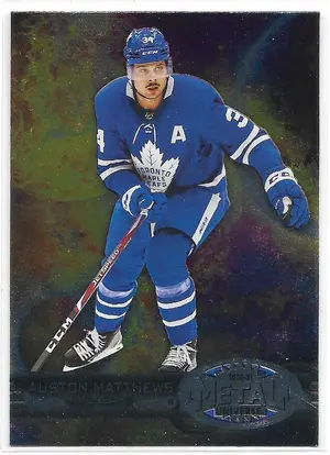 2020-21 Metal Universe '97-98 Retro #R-28 Auston Matthews