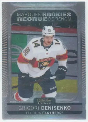 2021-22 O-PEE-CHEE PLATINUM - GRIGORI DENISENKO #208 MARQUEE ROOKIES