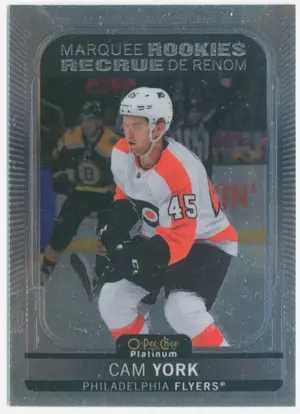 2021-22 O-PEE-CHEE PLATINUM - CAM YORK #213 MARQUEE ROOKIES