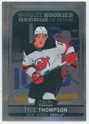 2021-22 O-PEE-CHEE PLATINUM - TYCE THOMPSON #220 MARQUEE ROOKIES