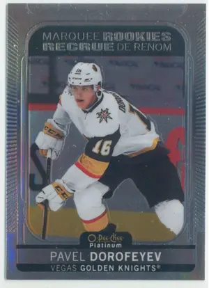 2021-22 O-PEE-CHEE PLATINUM - PAVEL DOROFEYEV #274 MARQUEE ROOKIES