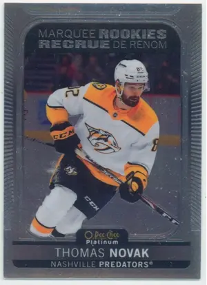 2021-22 O-PEE-CHEE PLATINUM - THOMAS NOVAK #300 MARQUEE ROOKIES