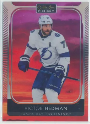 2021-22 O-PEE-CHEE PLATINUM - VICTOR HEDMAN #29 SUNSET