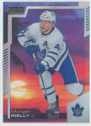 2020-21 O-PEE-CHEE PLATINUM - MORGAN RIELLY #42 SUNSET
