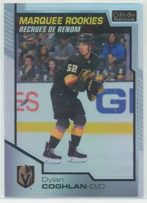 2020-21 O-PEE-CHEE PLATINUM - DYLAN COGHLAN #176 MARQUEE ROOKIES RAINBOW