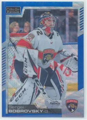 2020-21 O-PEE-CHEE PLATINUM - SERGEI BOBROVSKY #58 BLUE SURGE