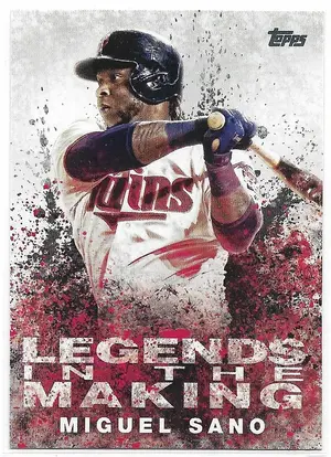2018 Topps Update Legends in the Making #LITM-25 Miguel Sano